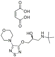 Timolol Maleate Chemical Structure