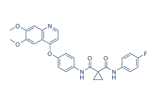 Cabozantinib (XL184) Chemical Structure