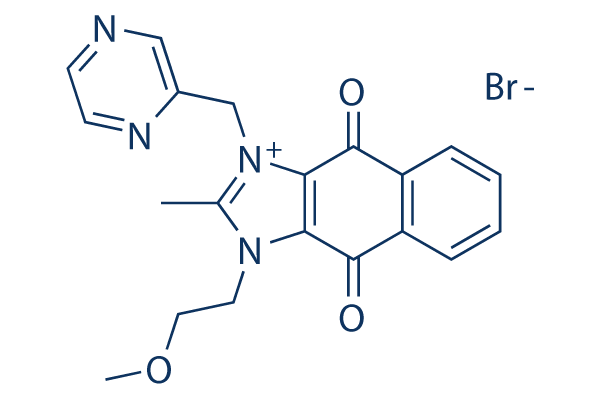 Sepantronium Bromide (YM155) Chemical Structure