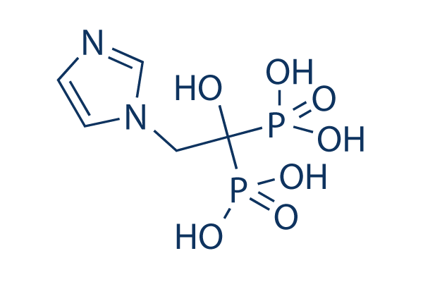 Zoledronic acid (Zoledronate) Chemical Structure