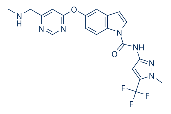 Acrizanib (LHA510) Chemical Structure