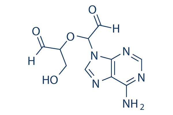 ADOX (Adenosine Dialdehyde) Chemical Structure
