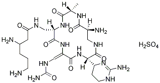 Capreomycin Sulfate Chemical Structure