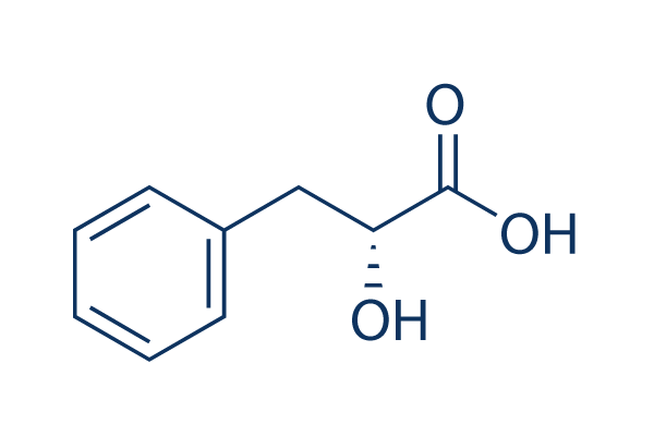 D-3-Phenyllactic acid Chemical Structure