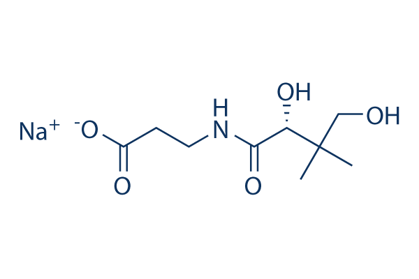 D-Pantothenate Sodium Chemical Structure