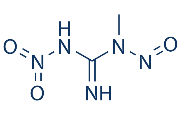 1-Methyl-3-nitro-1-nitrosoguanidine (MNNG) Chemical Structure
