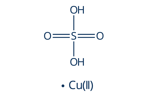 Cupric sulfate Chemical Structure