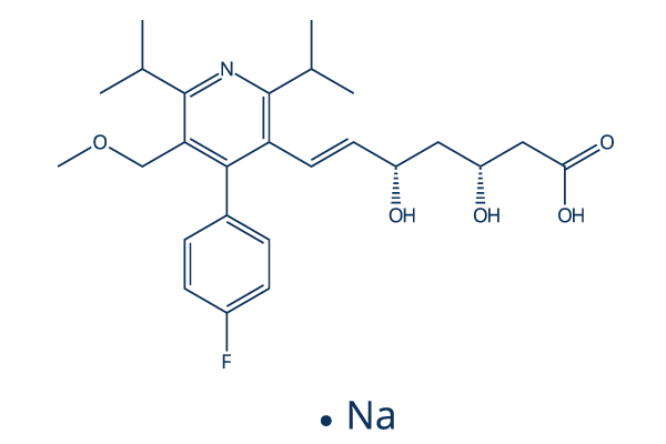 Cerivastatin sodium Chemical Structure