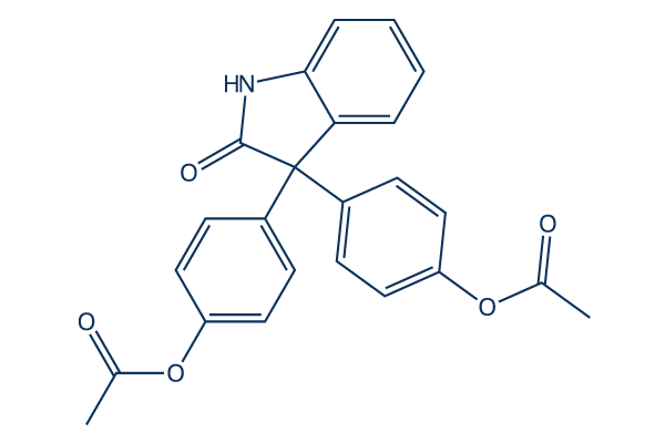 Acetalax(Oxyphenisatin acetate) Chemical Structure