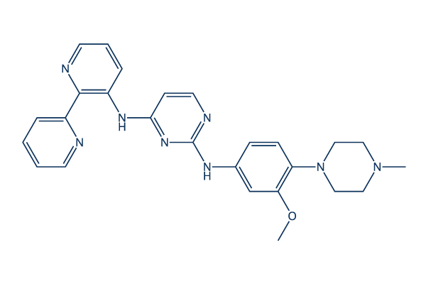 Itacnosertib (TP-0184) Chemical Structure