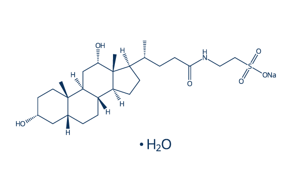 Taurodeoxycholic acid sodium hydrate Chemical Structure
