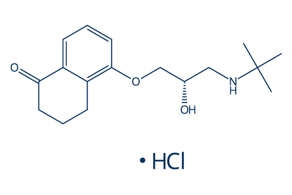 Levobunolol(l-Bunolol) hydrochloride Chemical Structure
