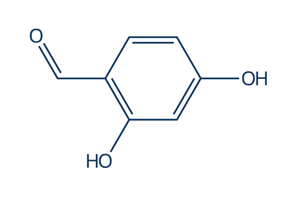 2,4-dihydroxybenzaldehyde Chemical Structure