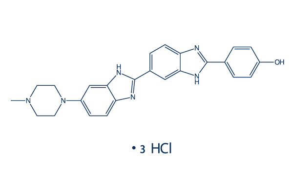 bisBenzimide H 33258 Trihydrochloride Chemical Structure