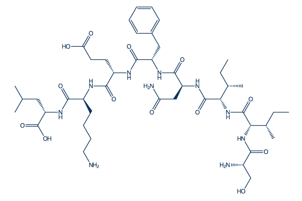 Ovalbumin (257-264) Chemical Structure
