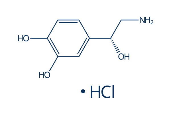 Norepinephrine hydrochloride Chemical Structure