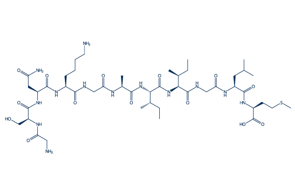 β-Amyloid (25-35) Chemical Structure