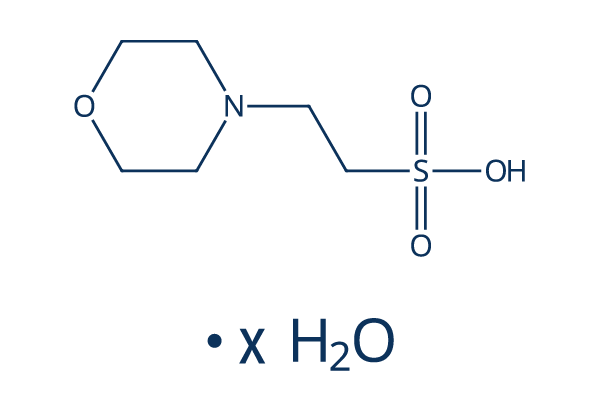 MES hydrate Chemical Structure