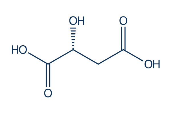 D-(+)-Malic acid Chemical Structure