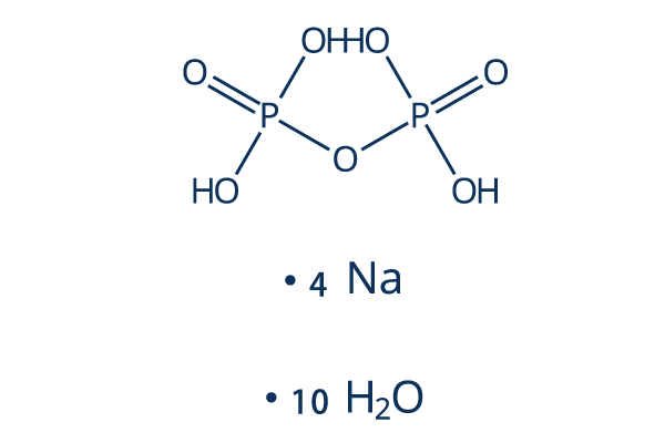 Sodium pyrophosphate decahydrate Chemical Structure