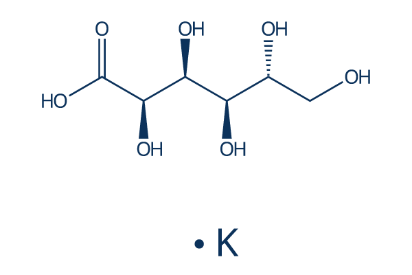 Potassium D-gluconate Chemical Structure