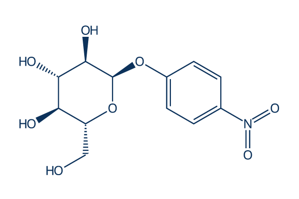 4-Nitrophenyl alpha-D-glucopyranoside Chemical Structure