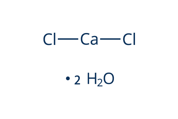 Calcium chloride dihydrate Chemical Structure
