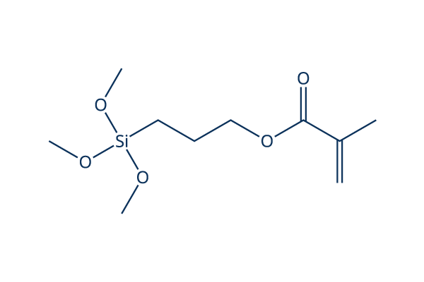 3-(Trimethoxysilyl)propyl methacrylate Chemical Structure