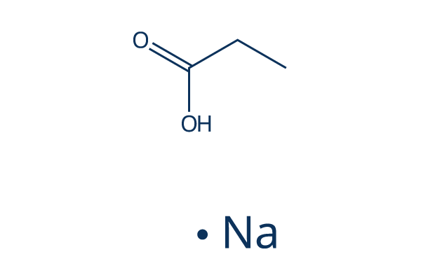 Sodium propionate Chemical Structure