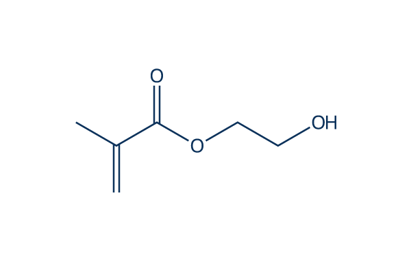 Poly(2-hydroxyethyl methacrylate) Chemical Structure