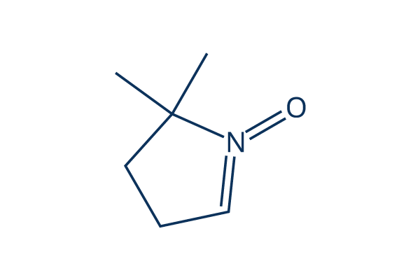 5,5-Dimethyl-1-pyrroline N-oxide Chemical Structure