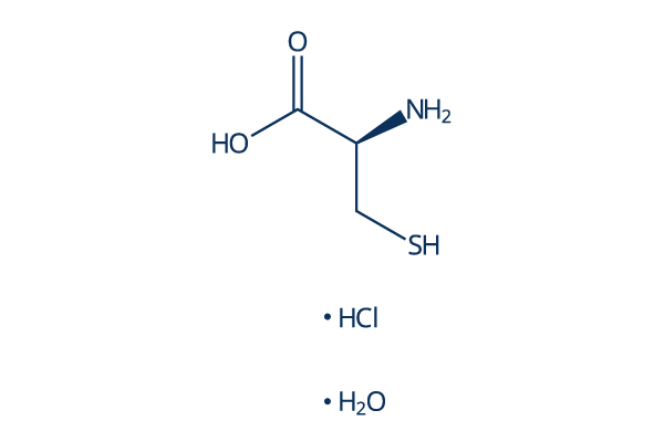 L-Cysteine (hydrochloride hydrate) Chemical Structure