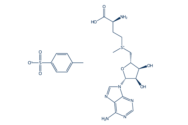 S-(5'-Adenosyl)-L-methionine p-toluenesulfonate salt Chemical Structure