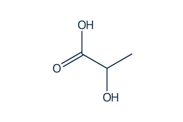 Lactate Chemical Structure