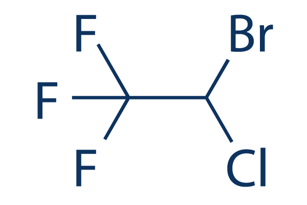 Halothane Chemical Structure