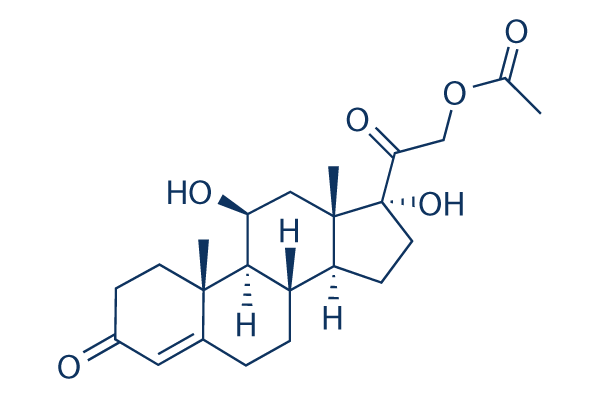 Hydrocortisone acetate Chemical Structure