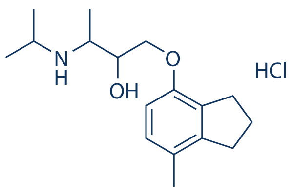 Zenidolol (ICI-118551) Hydrochloride Chemical Structure