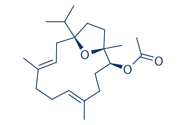 Incensole acetate Chemical Structure