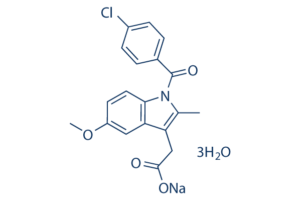 Indometacin Sodium Chemical Structure