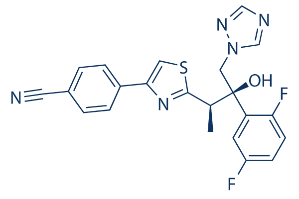 Isavuconazole Chemical Structure
