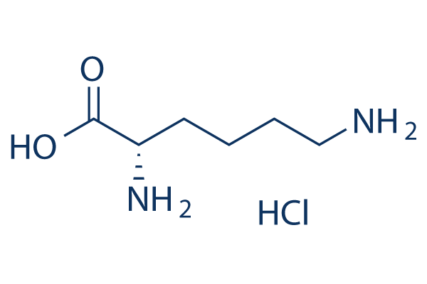 L-Lysine hydrochloride Chemical Structure