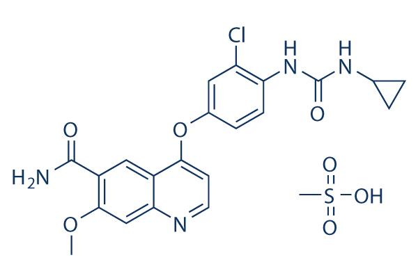 Lenvatinib Mesylate Chemical Structure