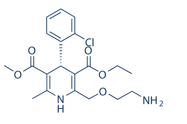 Levamlodipine Chemical Structure