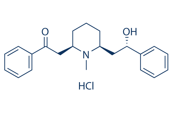 Lobeline hydrochloride Chemical Structure