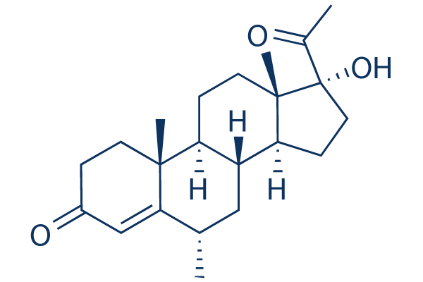 Medroxyprogesterone Chemical Structure