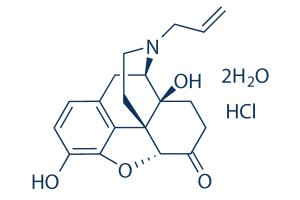 Naloxone HCl Dihydrate Chemical Structure