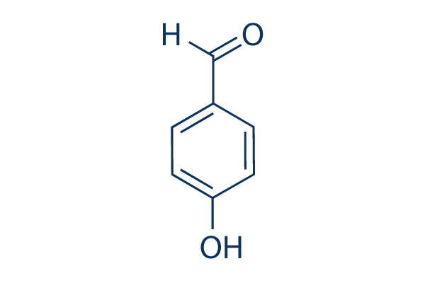 p-Hydroxybenzaldehyde Chemical Structure