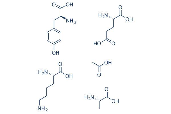 Glatiramer acetate Chemical Structure