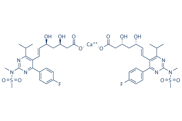 Rosuvastatin calcium Chemical Structure