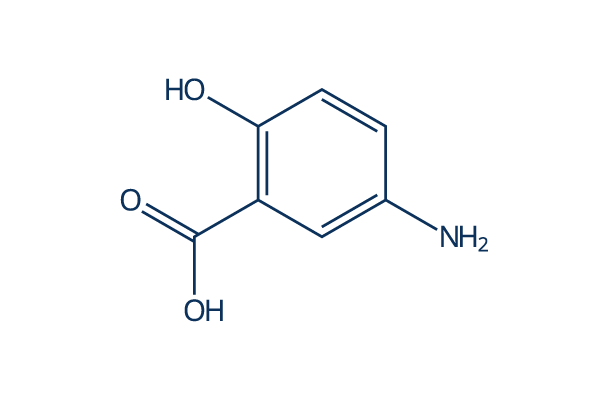 Mesalazine (5-ASA) Chemical Structure